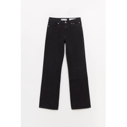 OUR LEGACY OVERDYED HIGHWAY BLACK CARLSON CUT JEANS